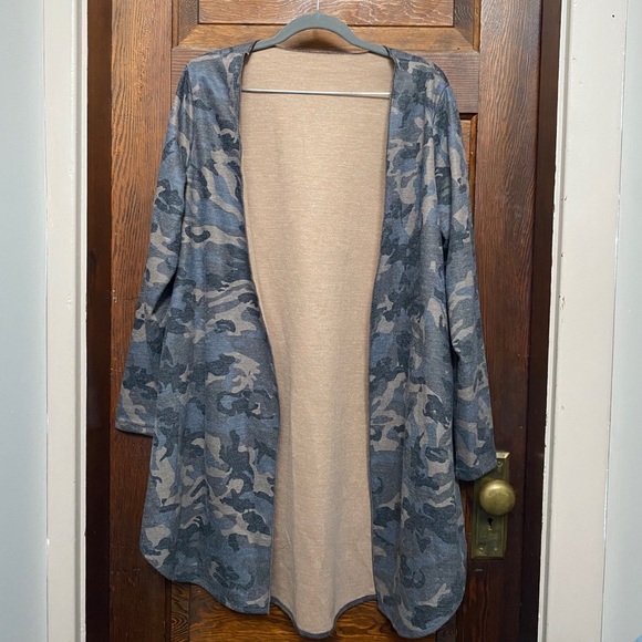 Camo Cardigan - Picture 2 of 3